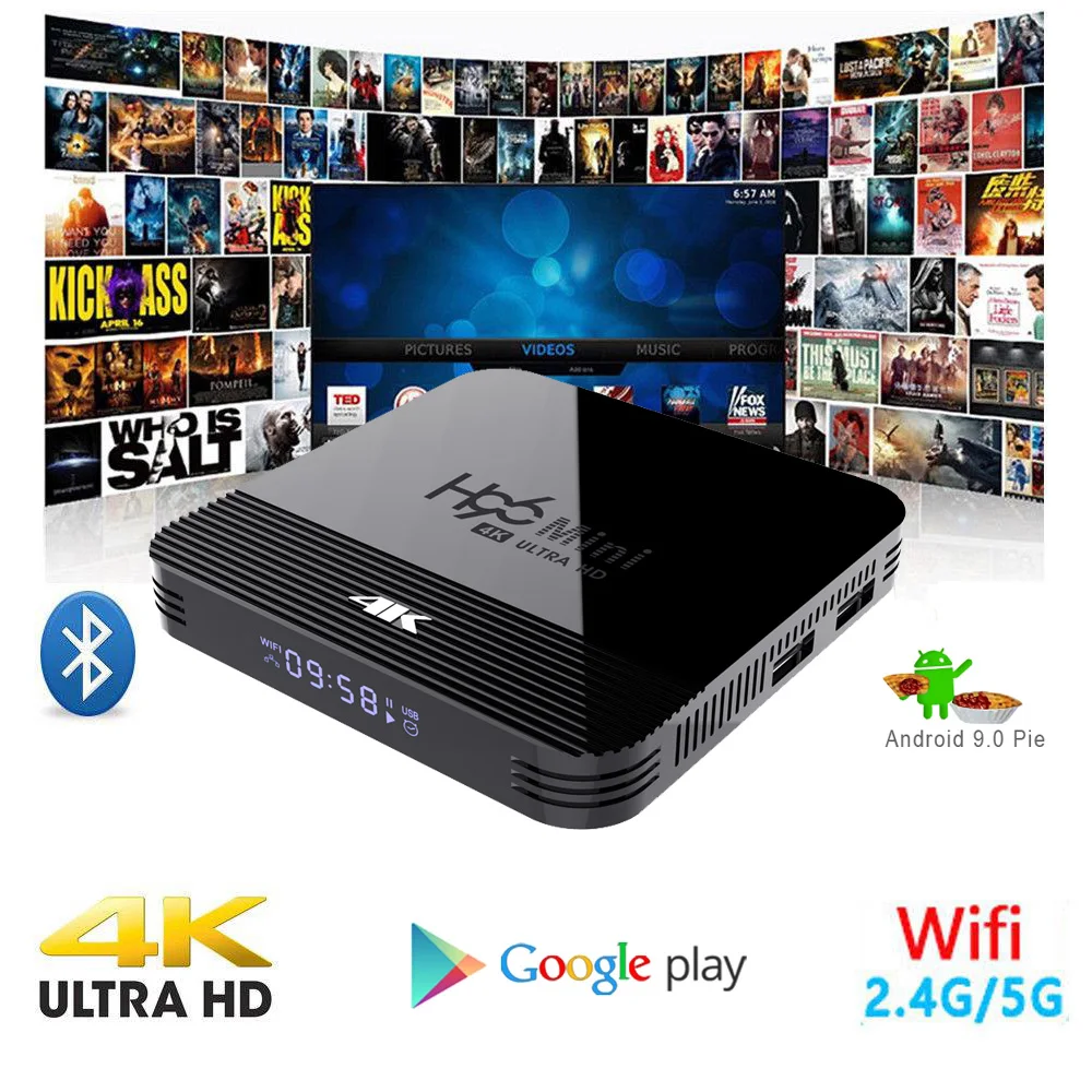 H96 Mini 2GB RAM 16GB 8GB ROM TV Box Android 9.0 Allwinner H8 Quad Core 4K H.265 5G Wifi Youtube 4K Smart Media Player H96 MAX
H96 Mini 2GB RAM 16GB 8GB ROM TV Box Android 9.0 Allwinner H8 Quad Core 4K H.265 5G Wifi Youtube 4K Smart Media Player H96 MAX