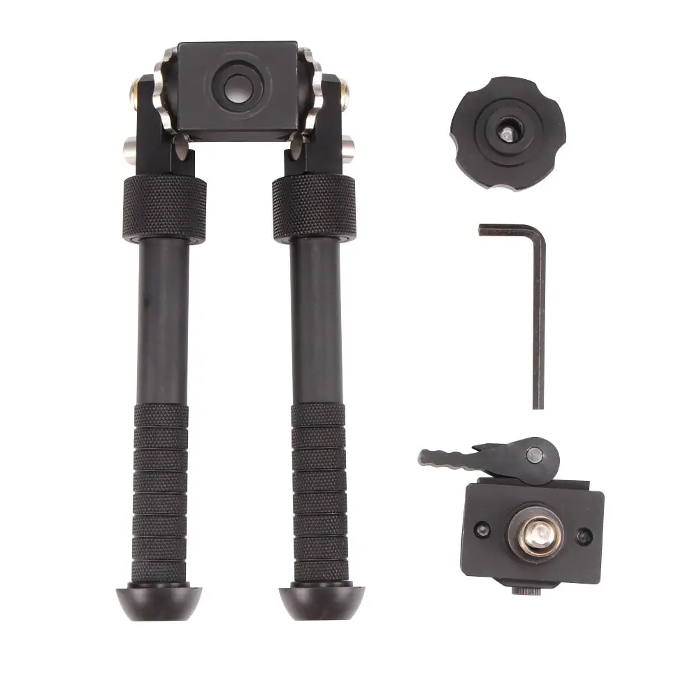 Tactical Support Bipod Aluminum Alloy 6~9 Inch Tripod Joint Camera Converter 20mm Weaver 360 Degree Adjustable Accessories
Tactical Support Bipod Aluminum Alloy 6~9 Inch Tripod Joint Camera Converter 20mm Weaver 360 Degree Adjustable Accessories