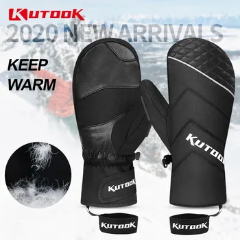 KUTOOK Down Cotton Ski Gloves Windproof Thermal Snowboard Gloves Warm Waterproof Outdoor Skiing Mittens Snowmobile Men Women
KUTOOK Down Cotton Ski Gloves Windproof Thermal Snowboard Gloves Warm Waterproof Outdoor Skiing Mittens Snowmobile Men Women