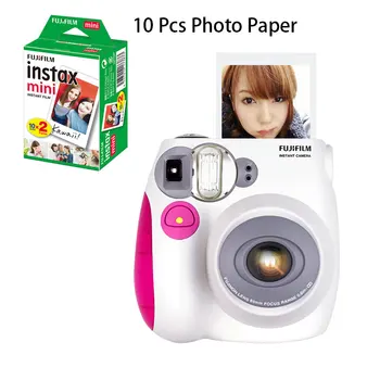 Fujifilm Polaroid mini 7s Student Models Once Imaging Camera Children Gift Cheap with 10 Pcs Photo Paper
Fujifilm Polaroid mini 7s Student Models Once Imaging Camera Children Gift Cheap with 10 Pcs Photo Paper