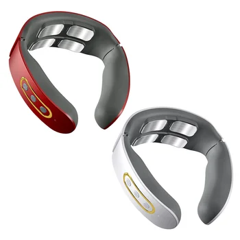 Neck Massager Portable Cordless Neck Massage Machine with Heating Vibration Impulse Function for Home Car Office Travel Supplies
Neck Massager Portable Cordless Neck Massage Machine with Heating Vibration Impulse Function for Home Car Office Travel Supplies