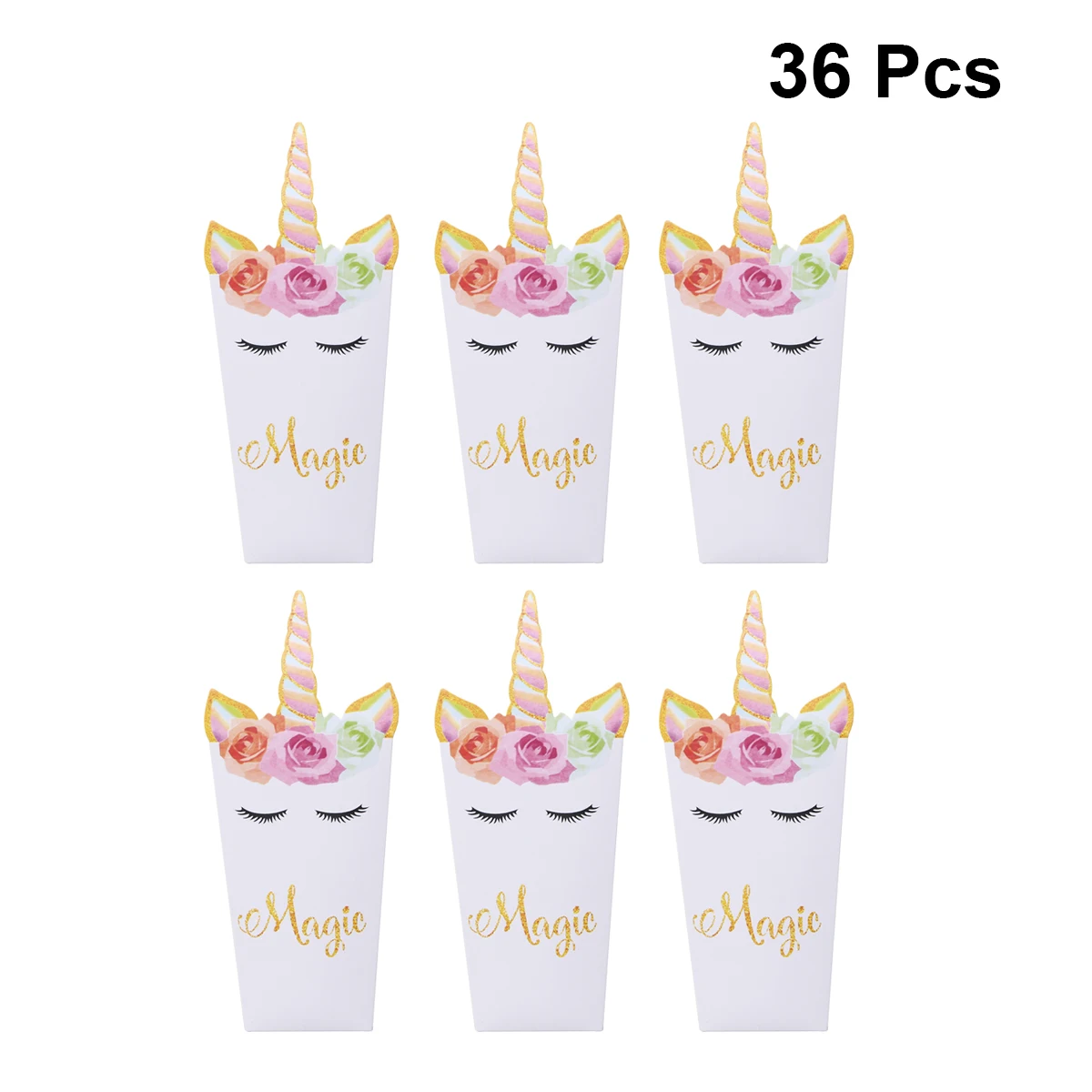 36pcs Cartoon Rainbow Unicorn Popcorn Box Party Supplies Carton Paper Popcorn Boxes Snack Container Holder Kids Movie Theater
36pcs Cartoon Rainbow Unicorn Popcorn Box Party Supplies Carton Paper Popcorn Boxes Snack Container Holder Kids Movie Theater
