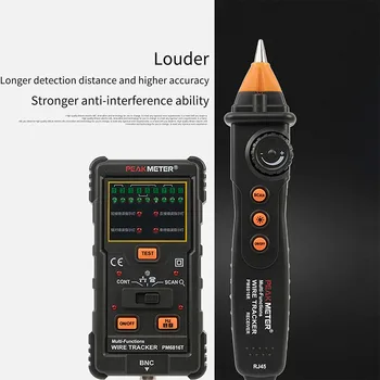 PM6816 Practical Portable Tracker ABS Multi Function Home Professional Anti Interference Network Cable Tester Detection
PM6816 Practical Portable Tracker ABS Multi Function Home Professional Anti Interference Network Cable Tester Detection