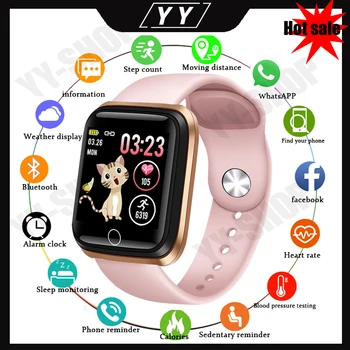 HOT Smart Watch Women Sports Smart Bracelet IP67 Waterproof Watch Pedometer Heart Rate Monitor LED color screen for Android ios
HOT Smart Watch Women Sports Smart Bracelet IP67 Waterproof Watch Pedometer Heart Rate Monitor LED color screen for Android ios