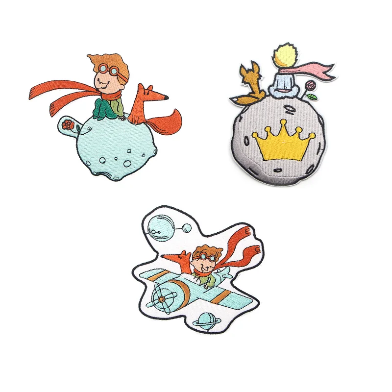 R947 1pcs Le Petit Prince Cartoon Sticker For Clothing Application Patches On Clothes Iron Embroidered Patch For Backpack Badge
R947 1pcs Le Petit Prince Cartoon Sticker For Clothing Application Patches On Clothes Iron Embroidered Patch For Backpack Badge