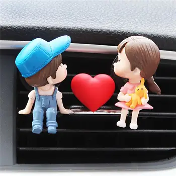 Lovely Couple Girl Boy Car Air Vent Freshener Perfume Clip Aromas Diffuser Decor Car Fragrance Air Conditioning Perfume Clip
Lovely Couple Girl Boy Car Air Vent Freshener Perfume Clip Aromas Diffuser Decor Car Fragrance Air Conditioning Perfume Clip