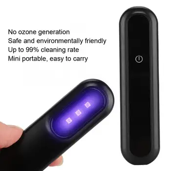 USB Charging Ultraviolet Sterilizing Light Portable Toothbrush Phone UV Cleaning Light Rod Black UV Cleaning Sterilizer a
USB Charging Ultraviolet Sterilizing Light Portable Toothbrush Phone UV Cleaning Light Rod Black UV Cleaning Sterilizer a