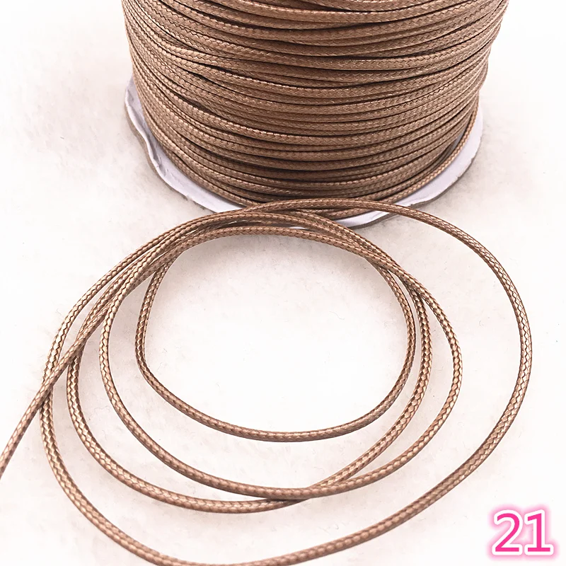 10meters Dia 1.0 /1.5mm Waxed Cotton Cord Waxed Thread Cord String Strap Necklace Rope Bead For Jewelry Making DIY Bracelet #21
10meters Dia 1.0 /1.5mm Waxed Cotton Cord Waxed Thread Cord String Strap Necklace Rope Bead For Jewelry Making DIY Bracelet #21
