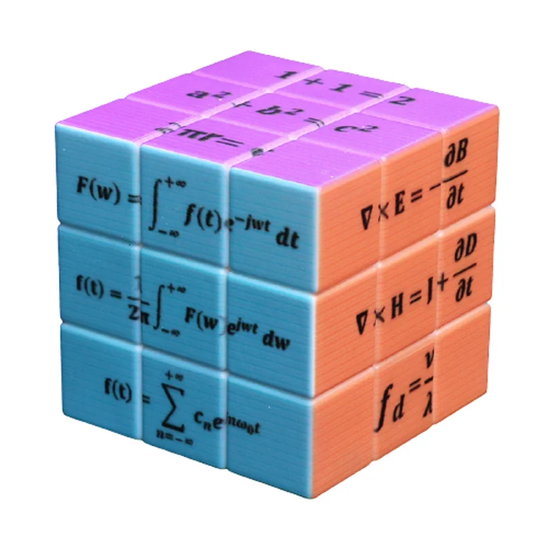 Stress Reliever Toys Speed Cubes UV Printing Quick Twist Magic Cube Physical Formula Puzzle Cube Fourier Transform Formula
Stress Reliever Toys Speed Cubes UV Printing Quick Twist Magic Cube Physical Formula Puzzle Cube Fourier Transform Formula