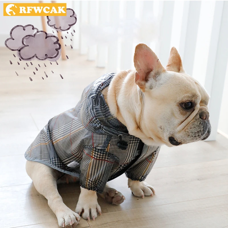 RFWCAK Waterproof Dog Raincoat With Hood Jumpsuit Pet Dog Puppy Rain Coat Cloak Costumes Clothes For Dogs Yorkshire Pet Supplies
RFWCAK Waterproof Dog Raincoat With Hood Jumpsuit Pet Dog Puppy Rain Coat Cloak Costumes Clothes For Dogs Yorkshire Pet Supplies