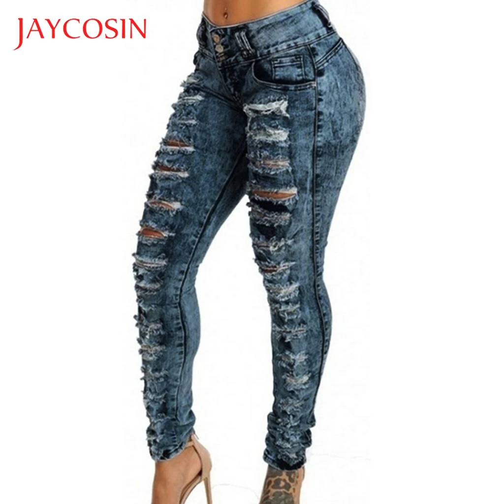Jaycosin ripped jeans for women High Waist jeans woman Button Trousers Bell-bottom skinny jeans woman denim jean femme 87
Jaycosin ripped jeans for women High Waist jeans woman Button Trousers Bell-bottom skinny jeans woman denim jean femme 87