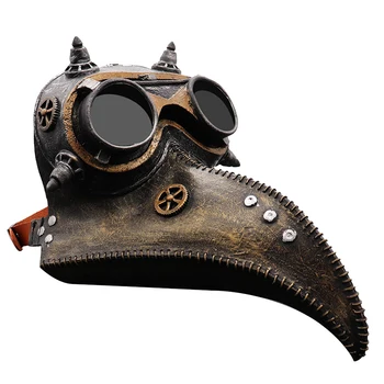 Halloween Punk Plague Doctors Mask Bird Beak Doctor Masks Discos Clubs Birthdays Party Cosplay Mask Anti-Fog Ventilation Masks
Halloween Punk Plague Doctors Mask Bird Beak Doctor Masks Discos Clubs Birthdays Party Cosplay Mask Anti-Fog Ventilation Masks