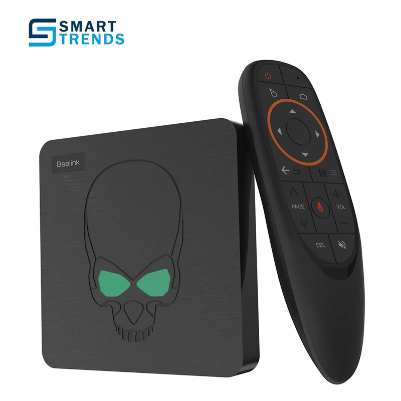 Beelink GT - King Most Power TV Box Amlogic S922X Android 9.0 4GB DDR4 + 64GB ROM Support 2.4G Voice Remote Control 4K 60fps 
Beelink GT - King Most Power TV Box Amlogic S922X Android 9.0 4GB DDR4 + 64GB ROM Support 2.4G Voice Remote Control 4K 60fps