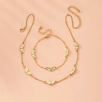 Europe and America Fashion New Style Non-mainstream Sense of Design Bat Necklace Bracelets INS Simple Ornament Set Accessories W
Europe and America Fashion New Style Non-mainstream Sense of Design Bat Necklace Bracelets INS Simple Ornament Set Accessories W