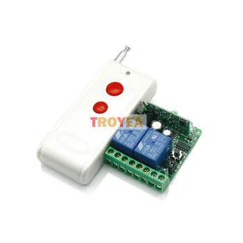 2CH 315Mhz / 433Mhz DC 12V / 24V RF Wireless Remote Switches Transmitter Receiver remote LED Light,polarity reversing DC Motor
2CH 315Mhz / 433Mhz DC 12V / 24V RF Wireless Remote Switches Transmitter Receiver remote LED Light,polarity reversing DC Motor
