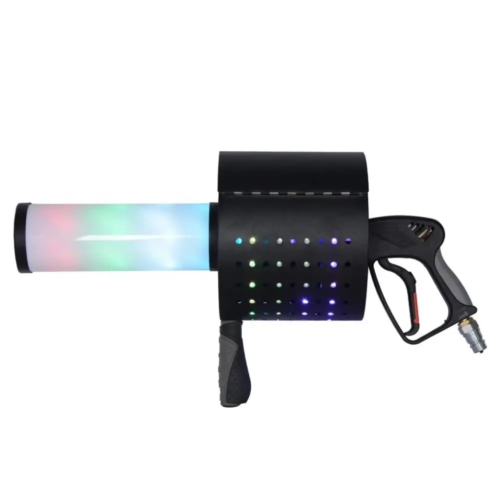 Handheld Led Co2 Gun Cryo LED CO2 Jet Machine Pistol Special Effects Cannon Guns Free Gas Hose Stage Lights DJ Disco | Освещение