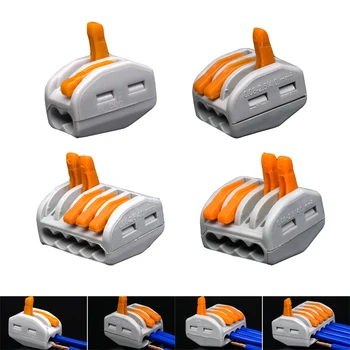 Multi-function LED lamp wire Quick connector Cable Divider Junction box Splice terminal 1-to-1 1-to-2 1-to-3 1-to-4 250V 32A
Multi-function LED lamp wire Quick connector Cable Divider Junction box Splice terminal 1-to-1 1-to-2 1-to-3 1-to-4 250V 32A