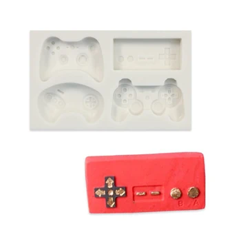 Retro Game Controller Pattern Molds Pastry Cake Mold Game Handle Silicone Cake Baking Tool Soft Pottery Gypsum Mold
Retro Game Controller Pattern Molds Pastry Cake Mold Game Handle Silicone Cake Baking Tool Soft Pottery Gypsum Mold