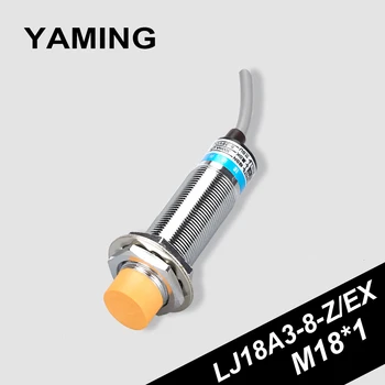 LJ18A3-8-Z/EX Inductive Proximity Switch Sensor M18 Detecting Distance 8mm DC Two Wire Normally Open Metal Shell
LJ18A3-8-Z/EX Inductive Proximity Switch Sensor M18 Detecting Distance 8mm DC Two Wire Normally Open Metal Shell
