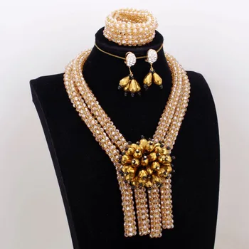 4UJewelry Dubai Jewelry Sets Gold & Black Crystal Fine Jewellery Set For Nigerian Weddings African Bridal Necklace Set 3 Pieces
4UJewelry Dubai Jewelry Sets Gold & Black Crystal Fine Jewellery Set For Nigerian Weddings African Bridal Necklace Set 3 Pieces