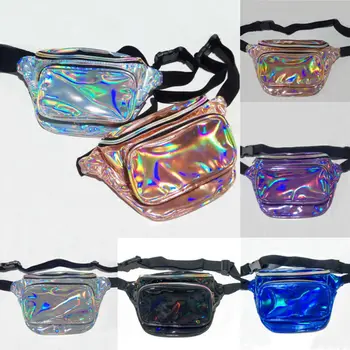 Holographic Fanny Pack Iridescent Rave Festival Waist Pack Crossbody Hip Bag 
Holographic Fanny Pack Iridescent Rave Festival Waist Pack Crossbody Hip Bag