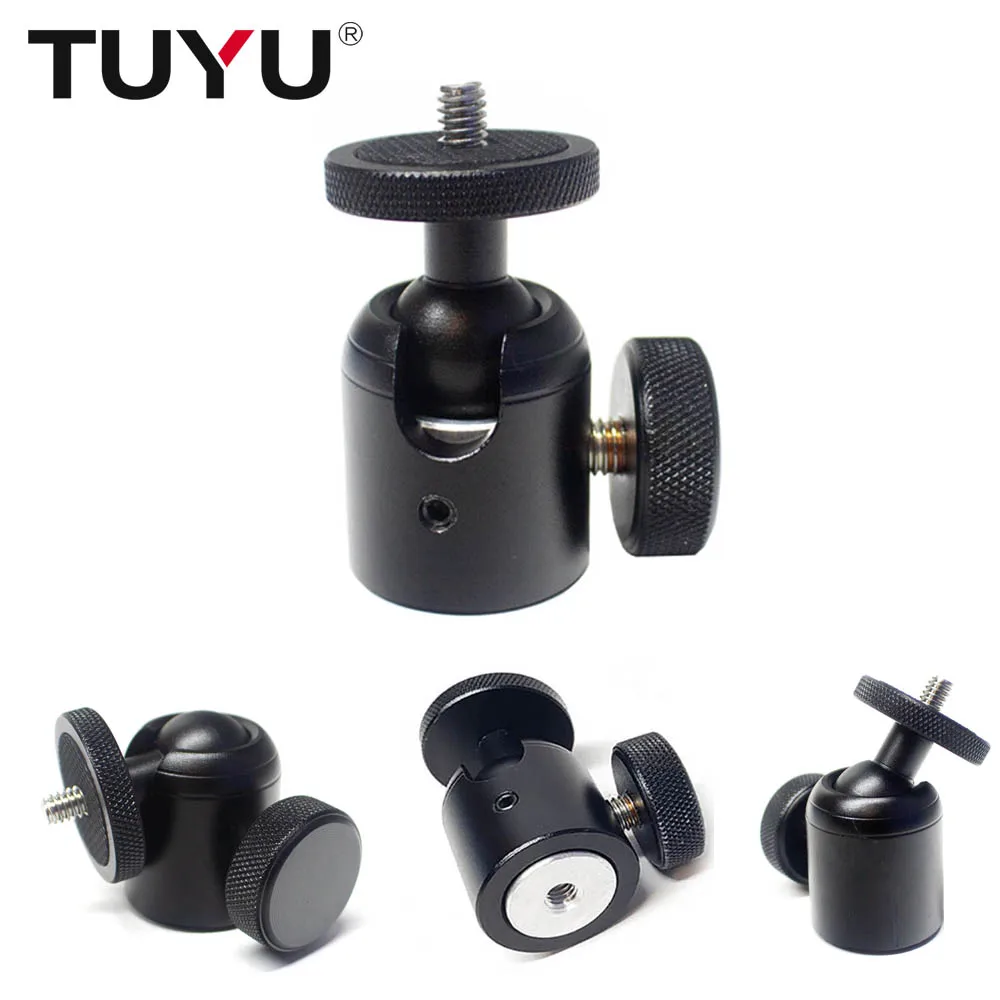 360 Degree Swivel Rotating 1/4" Aluminium Tripod Adapter Mount for GoPro Insta360 Xiaomi Yi 4K Sjcam Canon Nikon Sony Accessory
360 Degree Swivel Rotating 1/4" Aluminium Tripod Adapter Mount for GoPro Insta360 Xiaomi Yi 4K Sjcam Canon Nikon Sony Accessory