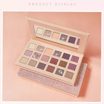 New Beauty Palette Makeup Kit 18 Colors Matte Shimmer Glitter Eyeshadow Powder Waterproof Beauty Cosmetics Gift
New Beauty Palette Makeup Kit 18 Colors Matte Shimmer Glitter Eyeshadow Powder Waterproof Beauty Cosmetics Gift
