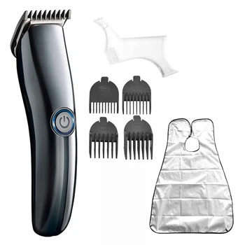 Men Electric Hair Trimmer Clipper Professional Beard Trimmer Cordless USB Rechargeable Hair Cutting Machine With Plastic Bib
Men Electric Hair Trimmer Clipper Professional Beard Trimmer Cordless USB Rechargeable Hair Cutting Machine With Plastic Bib