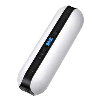 Portable Air Compressor Mini Inflator Electric Pump for Bike Tires Shock Rechargeable 150PSI Digital LCD(White)
Portable Air Compressor Mini Inflator Electric Pump for Bike Tires Shock Rechargeable 150PSI Digital LCD(White)