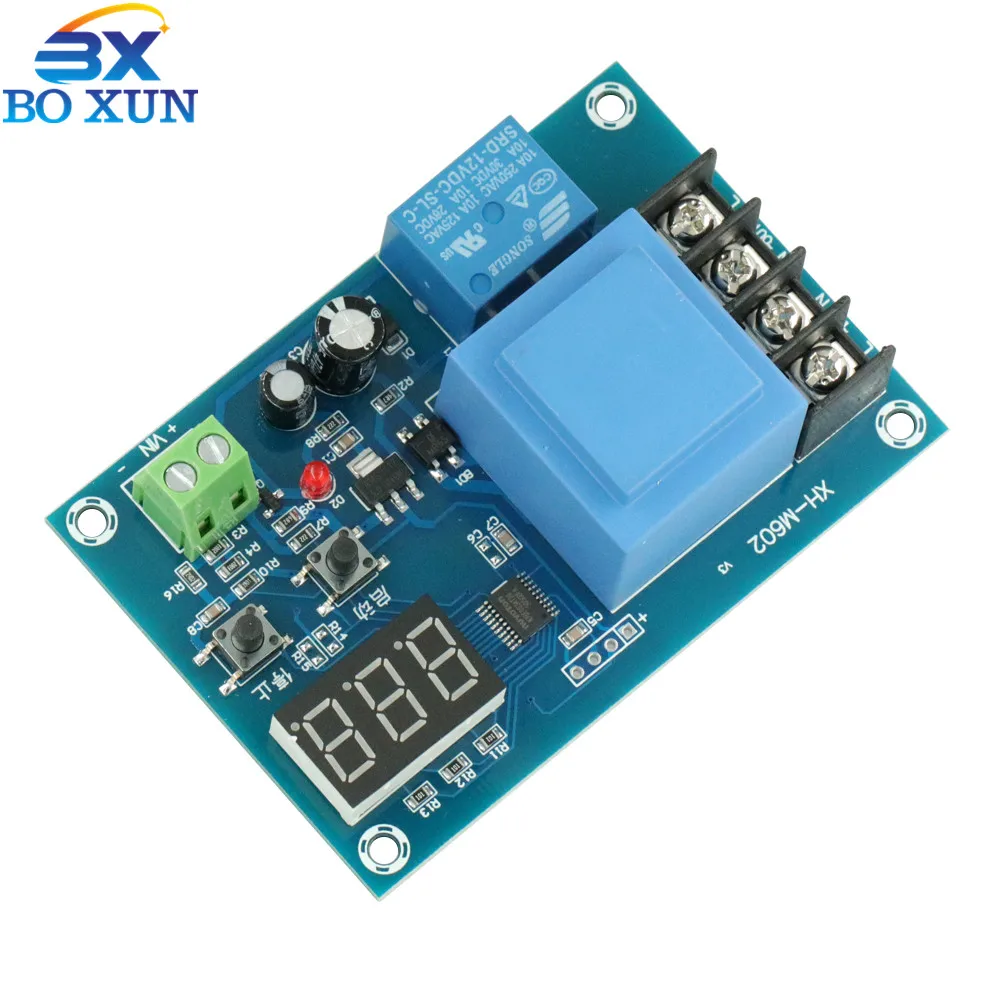 XH-M602 Smart Battery Charger Power Relay Control Board DC12V Automatic Control Board
XH-M602 Smart Battery Charger Power Relay Control Board DC12V Automatic Control Board