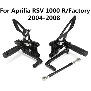 Motorcycle Footrests Rear Foot Pedal Pegs Accessories Aluminum CNC For Aprilia RSV 1000 R Factory 2004 2005 2006 2007 2008 D49
Motorcycle Footrests Rear Foot Pedal Pegs Accessories Aluminum CNC For Aprilia RSV 1000 R Factory 2004 2005 2006 2007 2008 D49