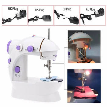 Electric Mini Sewing Machine Home Hand Sew Adjustment Light Handheld 202 Double Thread Cutter Multifunction stitch Hicello
Electric Mini Sewing Machine Home Hand Sew Adjustment Light Handheld 202 Double Thread Cutter Multifunction stitch Hicello