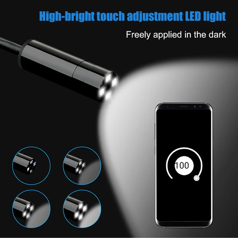 5.0MP WiFi Endoscope Camera IP68 1944P HD Semi-rigid Snake Inspection Camera For Android IPhone IOS Endoscope
5.0MP WiFi Endoscope Camera IP68 1944P HD Semi-rigid Snake Inspection Camera For Android IPhone IOS Endoscope