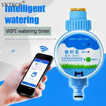 WiFi Intelligent Control Automatic Watering Timer Remote Control Garden Potted Plant Timing Drip Irrigation Device Garden Tools
WiFi Intelligent Control Automatic Watering Timer Remote Control Garden Potted Plant Timing Drip Irrigation Device Garden Tools