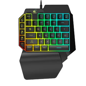 Single Left Hand Keyboard Mechanical Feel Game Keyboard Mobile Tablet Laptop Gaming Keypad
Single Left Hand Keyboard Mechanical Feel Game Keyboard Mobile Tablet Laptop Gaming Keypad