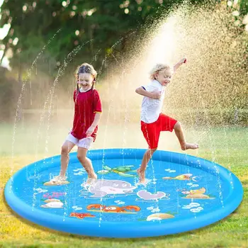 Inflatable Spray Water Cushion Play Summer PVC 100/150/170cm Pat Family Garden Play Water Mat Game Lawn Games Pad Swiming Pool
Inflatable Spray Water Cushion Play Summer PVC 100/150/170cm Pat Family Garden Play Water Mat Game Lawn Games Pad Swiming Pool