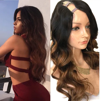 Eversilky Unprocessed U Part Wig For Women Loose Wave Brazilian Ombre 1x4 Right Opening 100% Human Hair Wigs Middle U Part Wigs
Eversilky Unprocessed U Part Wig For Women Loose Wave Brazilian Ombre 1x4 Right Opening 100% Human Hair Wigs Middle U Part Wigs