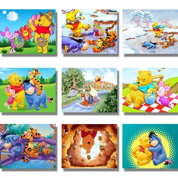 5d Diy Diamond Painting Full Round Daimond Painting Winnie The Pooh Cartoon Anime Diamond Mosaic Rhinestone Embroidery Kids Gift 
5d Diy Diamond Painting Full Round Daimond Painting Winnie The Pooh Cartoon Anime Diamond Mosaic Rhinestone Embroidery Kids Gift