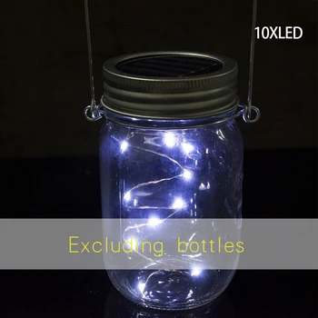 Christmas Garden Decor Solar Powered Mason Jar Lid Light LED Fairy String Lamp
Christmas Garden Decor Solar Powered Mason Jar Lid Light LED Fairy String Lamp