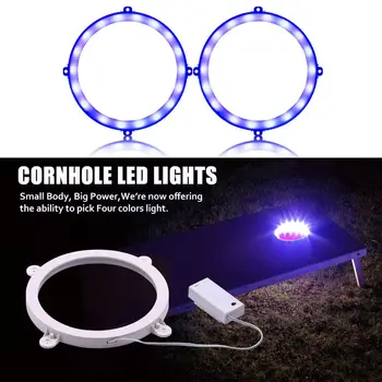 BLINNGO Cornhole LED Lights, Ultra Bright Standard Cornhole Night Light for Family Backyard Bean Bag Toss Cornhole Game 
BLINNGO Cornhole LED Lights, Ultra Bright Standard Cornhole Night Light for Family Backyard Bean Bag Toss Cornhole Game
