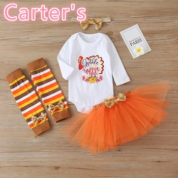 Carter's New 2020 Baby Fashion Three Piece Dress Set For Halloween Roupa Infantil Menina Newborn Bodysuit Body Dla Niemowlaka
Carter's New 2020 Baby Fashion Three Piece Dress Set For Halloween Roupa Infantil Menina Newborn Bodysuit Body Dla Niemowlaka