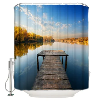 Trekking Pier Shower Curtain Bathroom Decor Fabric Shower Curtain Farmhouse Decor
Trekking Pier Shower Curtain Bathroom Decor Fabric Shower Curtain Farmhouse Decor