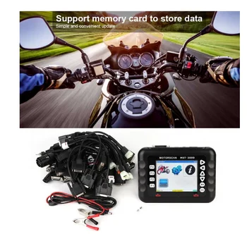 2020Master Support for 17 Brands Motorcycles MST-3000 Universal Motorcycle Scanner Fault Code Scanner for Heavy duty motorcycles
2020Master Support for 17 Brands Motorcycles MST-3000 Universal Motorcycle Scanner Fault Code Scanner for Heavy duty motorcycles