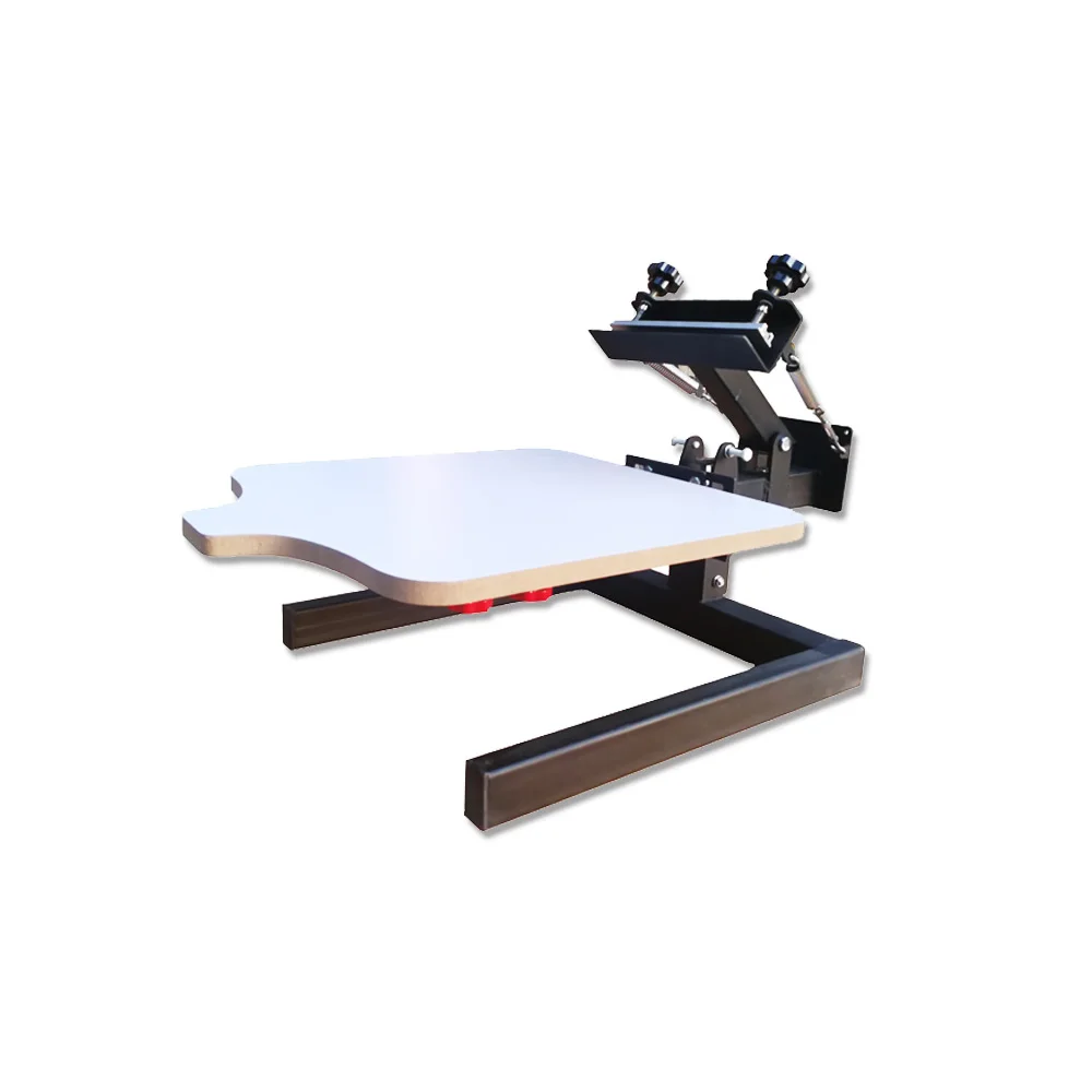 Manual 1 Color 1 Station Silk Screen Printing Machine 1-1 Press DIY T-Shirt Printing
Manual 1 Color 1 Station Silk Screen Printing Machine 1-1 Press DIY T-Shirt Printing