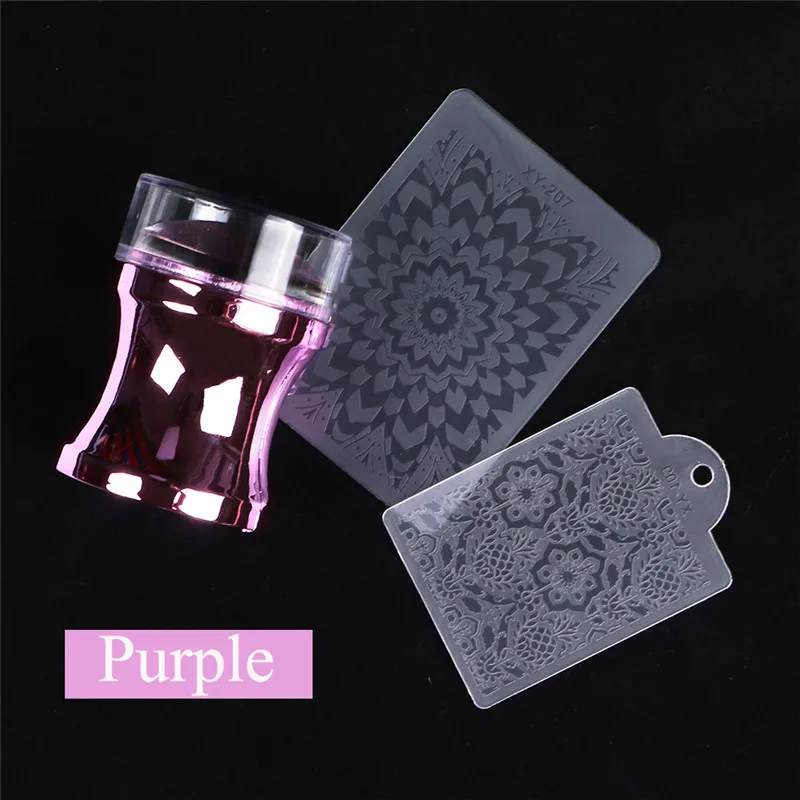 Mirror Nail Stamper Scraper Set Clear Silicone Head Polish Print Transfer For Stamping Plate Nail Art Template Tools
Mirror Nail Stamper Scraper Set Clear Silicone Head Polish Print Transfer For Stamping Plate Nail Art Template Tools