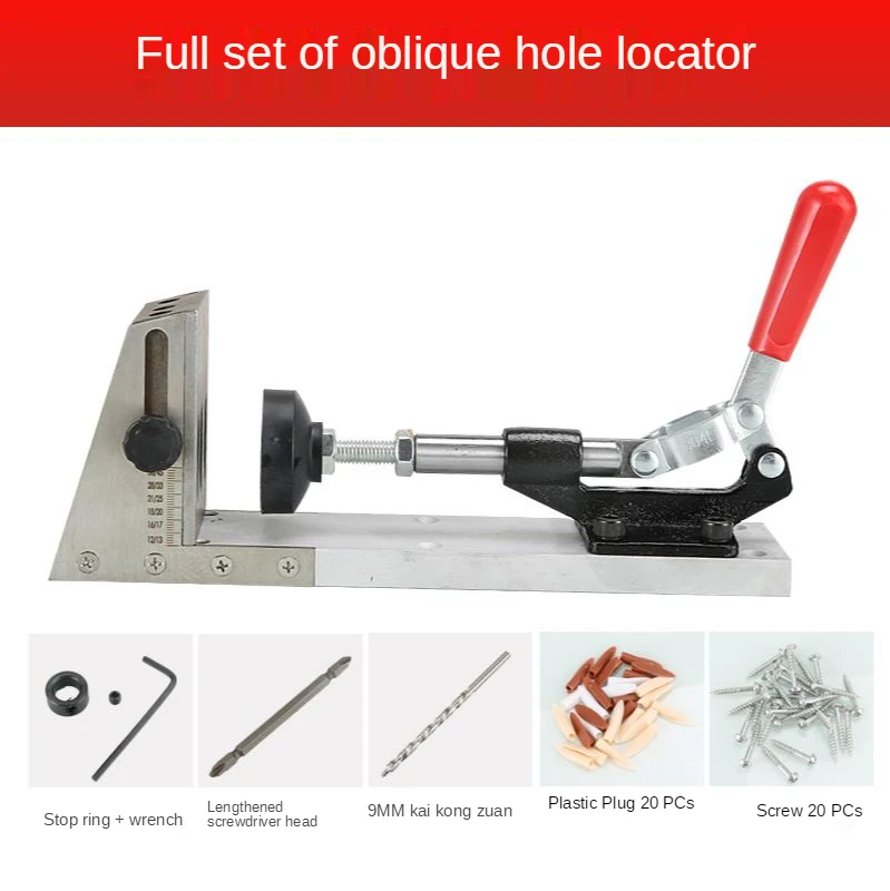 New Woodworking Angled Hole Locator Eye Punch Oblique Eye Tool Drilling Hole Locator Drill Bit Cover Heat Treatment
New Woodworking Angled Hole Locator Eye Punch Oblique Eye Tool Drilling Hole Locator Drill Bit Cover Heat Treatment