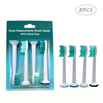 Electric Toothbrush Heads for Philips Sonicare Diamond Clean FlexCare+ FlexCare Healthy White Easy Clean ProResult HX6014 HX6064
Electric Toothbrush Heads for Philips Sonicare Diamond Clean FlexCare+ FlexCare Healthy White Easy Clean ProResult HX6014 HX6064