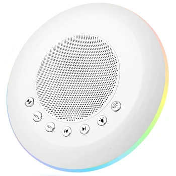 White Noise Sound Machine For Kids Adult, Baby Rest Night Light, With Memory And Timer Function 20 Soothing Music, Battery Or US
White Noise Sound Machine For Kids Adult, Baby Rest Night Light, With Memory And Timer Function 20 Soothing Music, Battery Or US