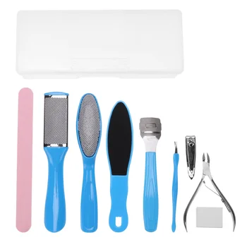 1 Set/10 Pcs Dead Skin Foot Grinder Tools Set Stainless Steel Plastic Foot File Washable Foot Sole Exfoliator with Storage Box
1 Set/10 Pcs Dead Skin Foot Grinder Tools Set Stainless Steel Plastic Foot File Washable Foot Sole Exfoliator with Storage Box