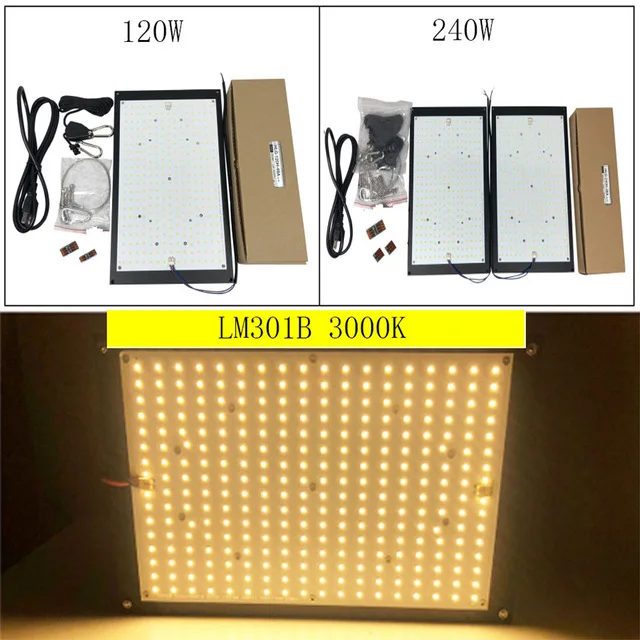 (Meanwell HLG-A/B Driver) 120W 240W Quantum Board Led Grow Light Full Spectrum Samsung LM301B SK 3000K 3500K 4000K 660nm
(Meanwell HLG-A/B Driver) 120W 240W Quantum Board Led Grow Light Full Spectrum Samsung LM301B SK 3000K 3500K 4000K 660nm